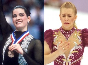 Nancy Kerrigan and Tonya Harding