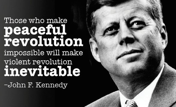 JFK on revolution.